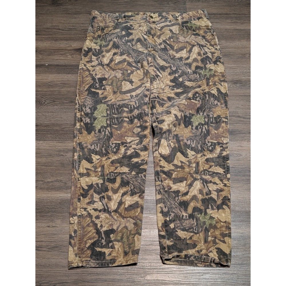 Wrangler‎ Authentic Jeans Mens Camouflage Cargo Pants Size 42x32